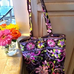 Vera Bradley Purple Punch tote